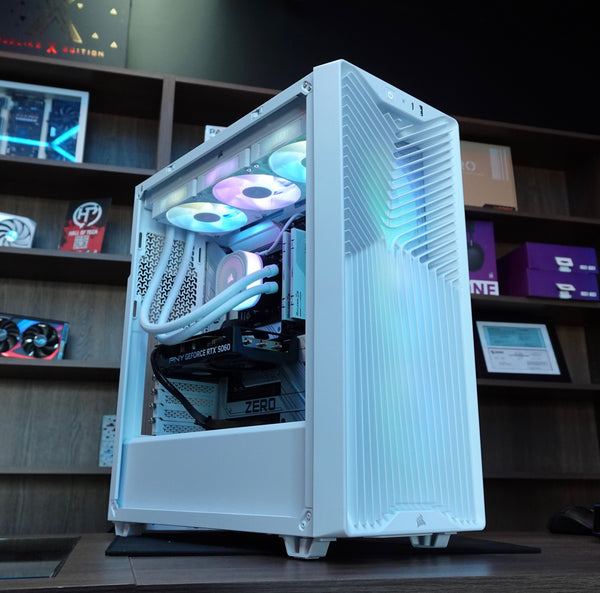 Hall of Tech PC Drop - Intel 14400F - RTX 5060 - 32GB DDR5 - 1TB Storage - 360mm AIO - RGB - Corsair 3200 Case