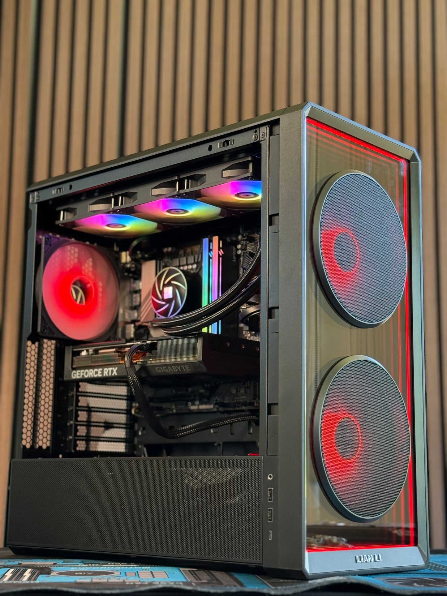 Hall of Tech PC Drop - Intel 14700K - RTX 5070Ti - 32GB DDR5 - 2TB Storage - 360mm AIO - RGB - Lian Li LanCool 217